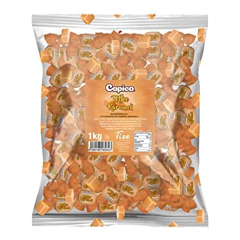 Tise Süsswaren SOFT TOFFEE KARAMELL KAUBONBONS Wurfmaterial Karneval Cover