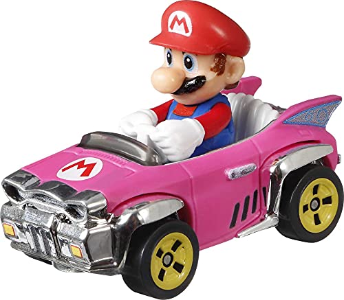 HOT WHEELS Mario Kart Pack de 4 Petite Voitures #1 - vue 5