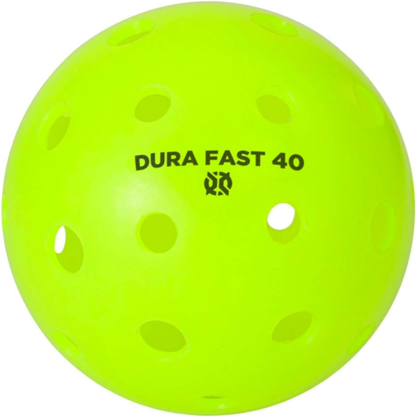 Dura Fast 40 Outdoor Pickleball Balls | Neon Pack of 3 | USAPA Approved and Sanctioned for Tournament Play