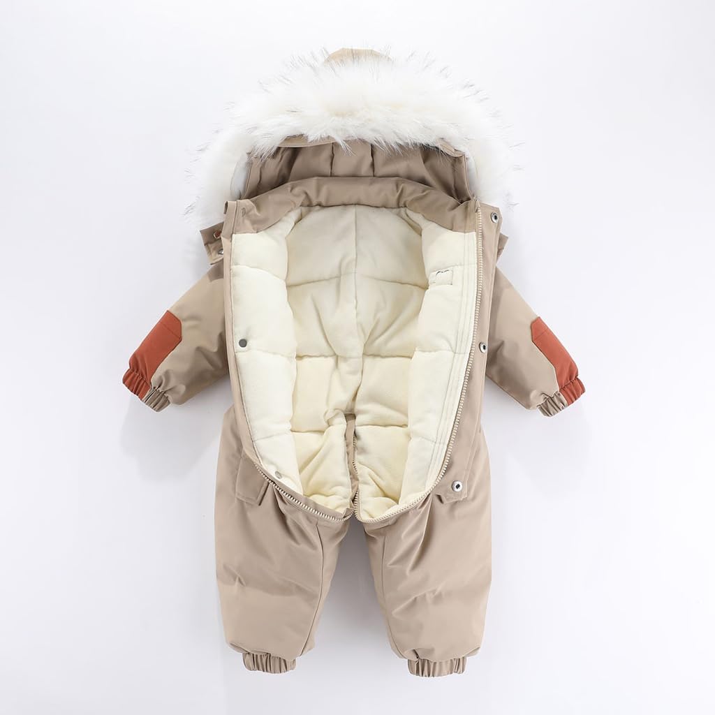 Tuta da neve per neonata, adatta per ragazzi e bambini, impermeabile, tuta da neve per ragazze