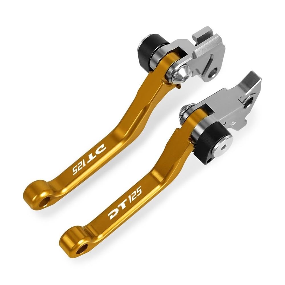 MLIOJU Motorcycle Clutch Lever for DT125 DT 125 1987-2005 2004 Motorcoss Pit Dirt Bike Pivot Foldable Brake Clutch Levers