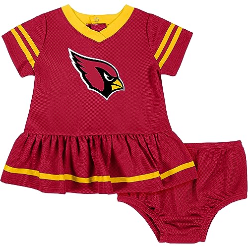 Image of Gerber NFL Baby Girls Jersey Dress and Diaper Cover