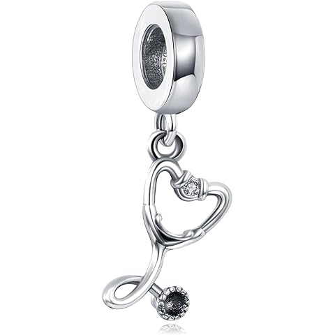 925 Sterling Silver for Women Bracelets Necklace Safety Chain Clips Heart Rose Gold...