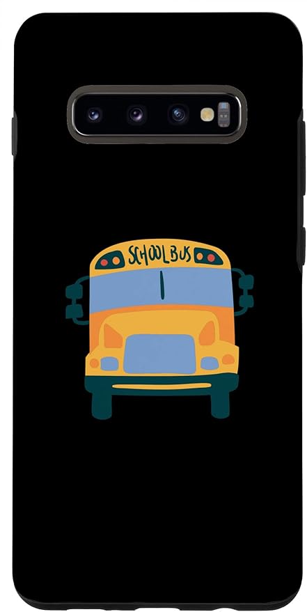 Amazon Co Jp Galaxy S10 スクールバス かわいい スクールバス 運転手 感謝 スクールバス スマホケース 家電 カメラ