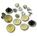 Carhartt Men's A135 Extra Buttons - One Size Fits All - Brass