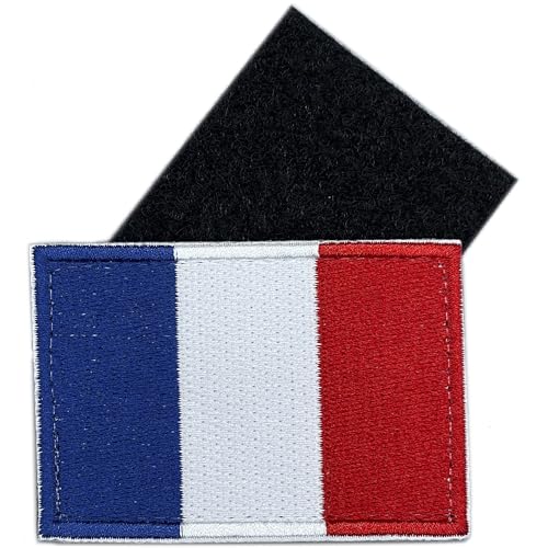 Patch Militaire Français avec Velkro - 100% Ecusson Militaire - Ecusson France - Patchs pour Sacs...