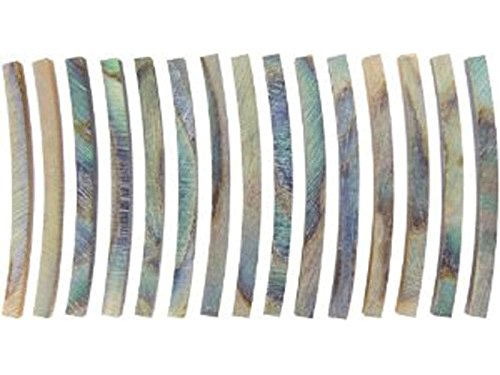 Paua Abalone Curved Purfling/Rosette Strips for Guitars and Other Instruments