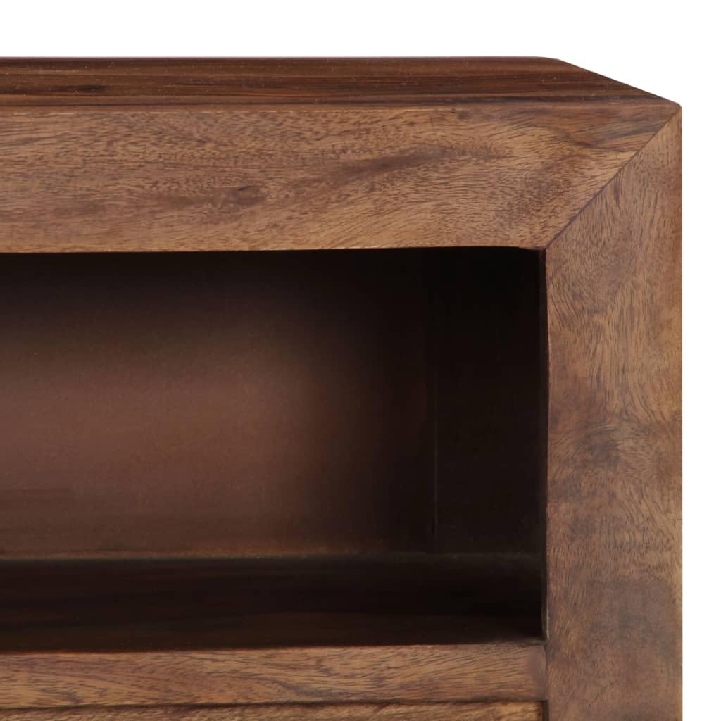vidaXL Mueble de TV de Madera Maciza de Acacia 120x30x40 cm