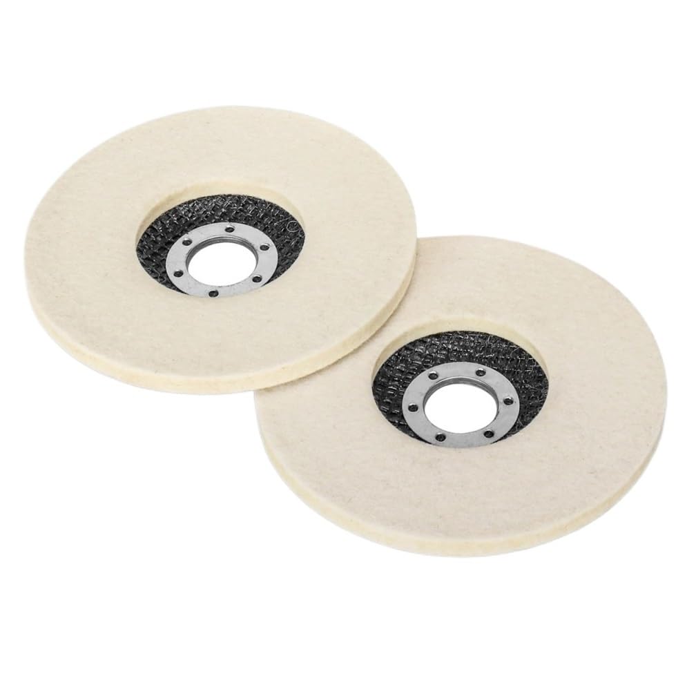 Ruedas de pulido 5 pulgadas, almohadillas for pulir, accesorios amoladora angular, disco molienda for cerámica vidrio(10Pcs)