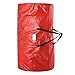 Christmas Tree Storage Bag - Polypropylene Tote with Zipper for Holiday Decorations, Inflatables, Garland and 12-Ft Artificial Trees by Elf Stor (Red)