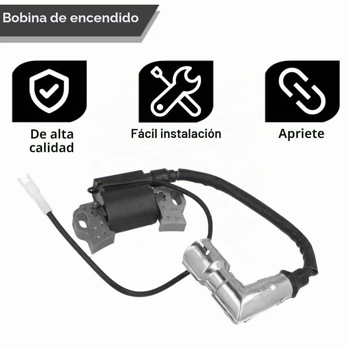 ZAMDOE 951-12220 751-12220 Bobina de encendido para MTD para Troy Bilt | 951-12220 751-12220 Bobina para Huskee LT4200 (motor de 420 cc) y para Craftsman R1000 Rider LT1500