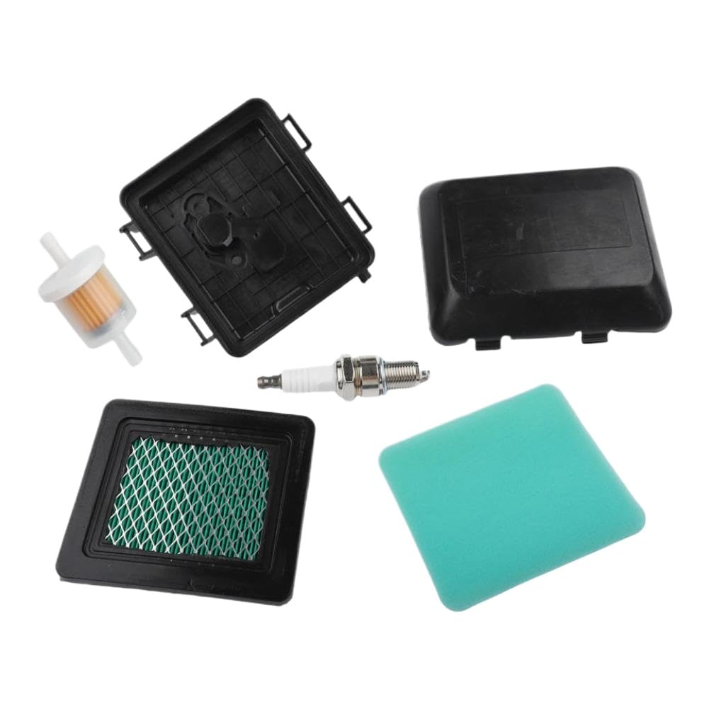 Kit de filtro de aire con cubierta Compatible con cortacésped GC135 GC160 GCV135 GCV160 GCV190 HRB216 HRX217 HMA HYA TDA