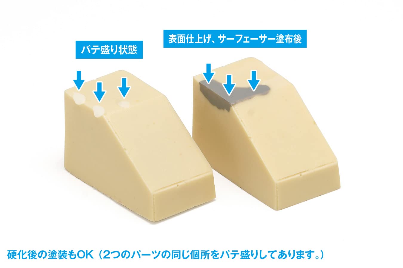 Wave Material Series HG utwardzana promieniowaniem UV kit (kremowy) 15 g Hobby Material OM-146