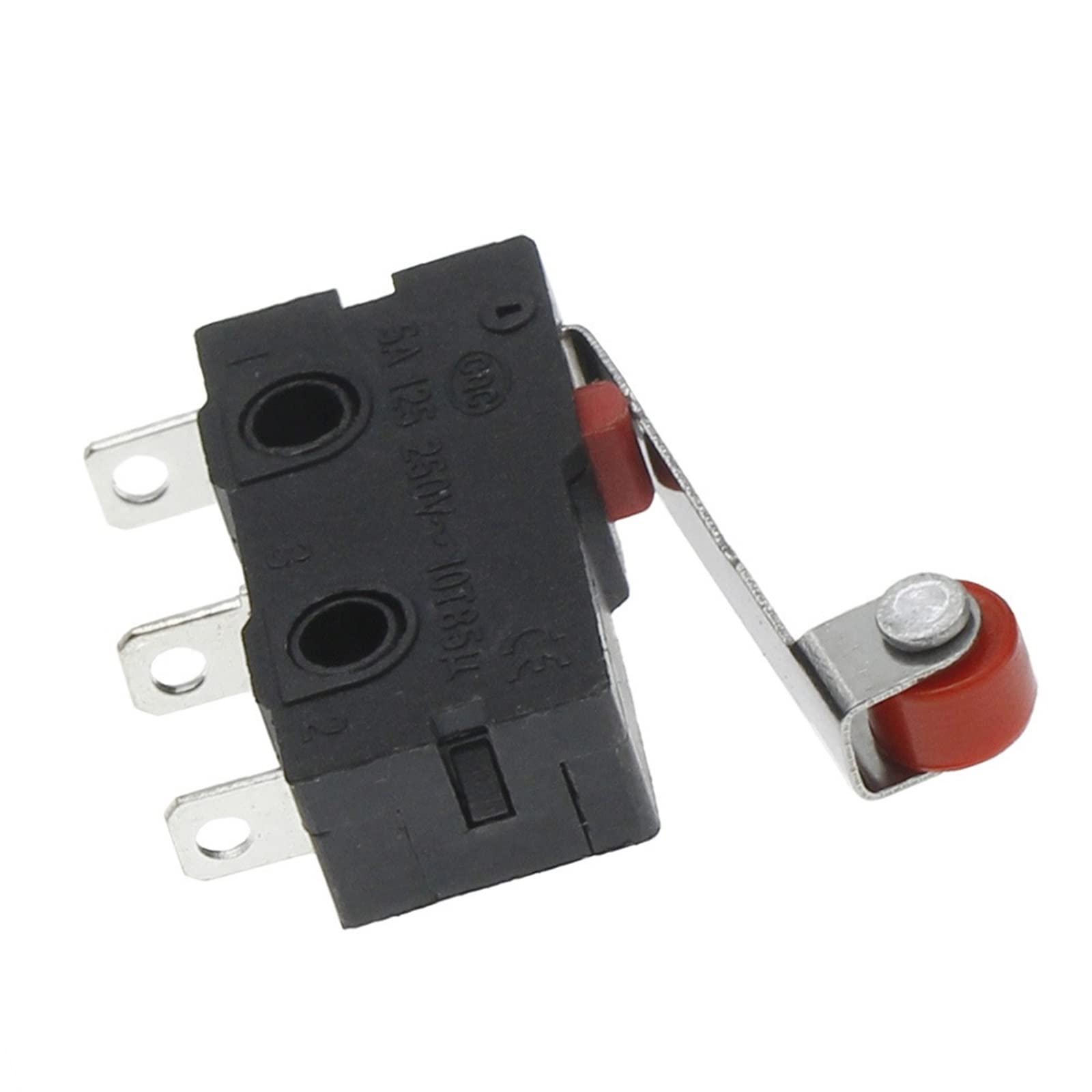 Mini microinterruptor de 3 pines con interruptor de límite de rodillo, 50 unidades