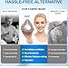 Replacement F20-Style Fabric Mask Set (Large) - No Silicone Contact, CPAP Full Face Cushion Combo for Airfit F20 & Airtouch F20, Ultra-Soft Mterial for Minimal Pressure & Enhanced Comfort (No Elbow)