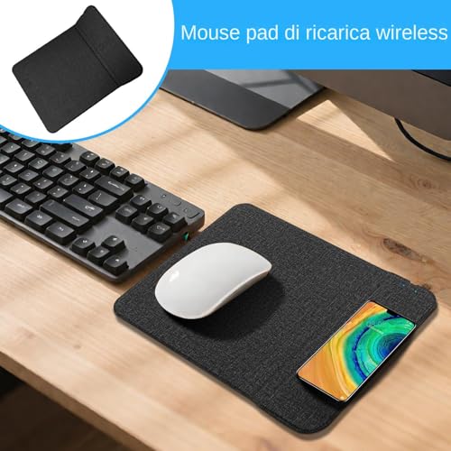 Tapis de charge sans fil multifonction : base de charge rapide bureau et PC