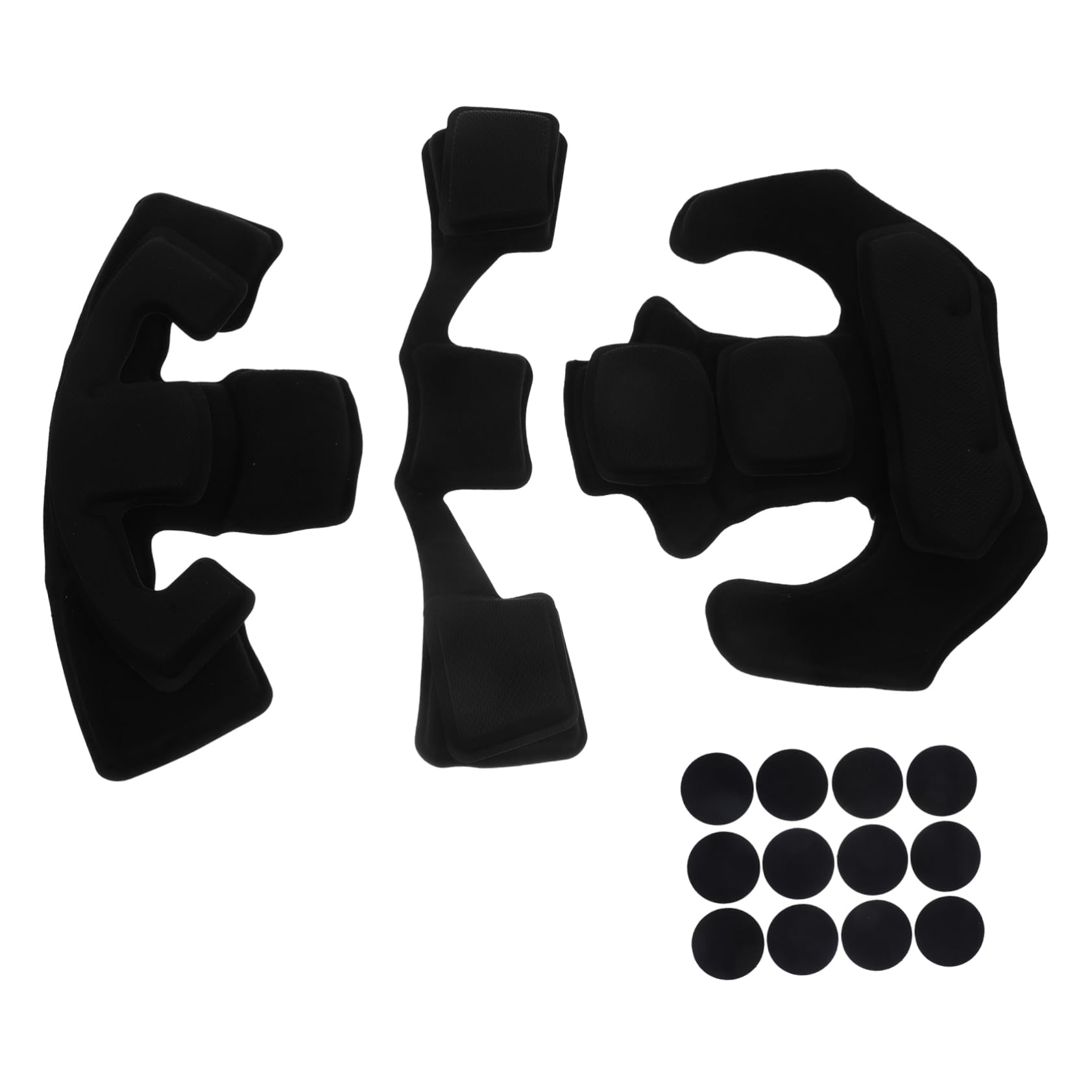 Toddmomy 2juegos Almohadillas Internas para Cascos De Seguridad Acolchado De Adaptable Diferentes Formas Cabeza para Patinaje Bicicleta y Motociclismo Fácil De Limpiar y Reemplazar