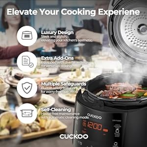   CUCKOO-High-6-Cup-Electric-Heating-Pressure-Rice-Cooker-Warmer--12-Built-in-Programs-Including-Glutinous-White-Mixed-Brown-GABA-Black