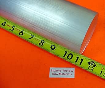 Barre Ronde En Aluminium 6061 T6511 - Diamètre 5-1/2 Pouces, Longueur 7 Pouces - Pour Usinage Ou Projet Mécanique