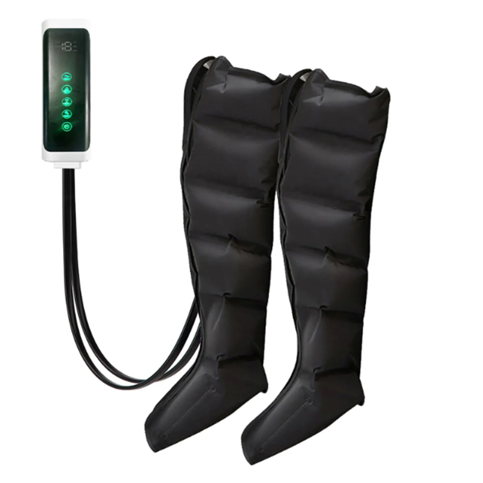 Masajeador De Piernas Circulación Presoterapia, Botas De Presoterapia De Piernas Con 3 Modos De Masajes, Mando Con 3 Niveles Compresión De Aire Para Relajación Muscular