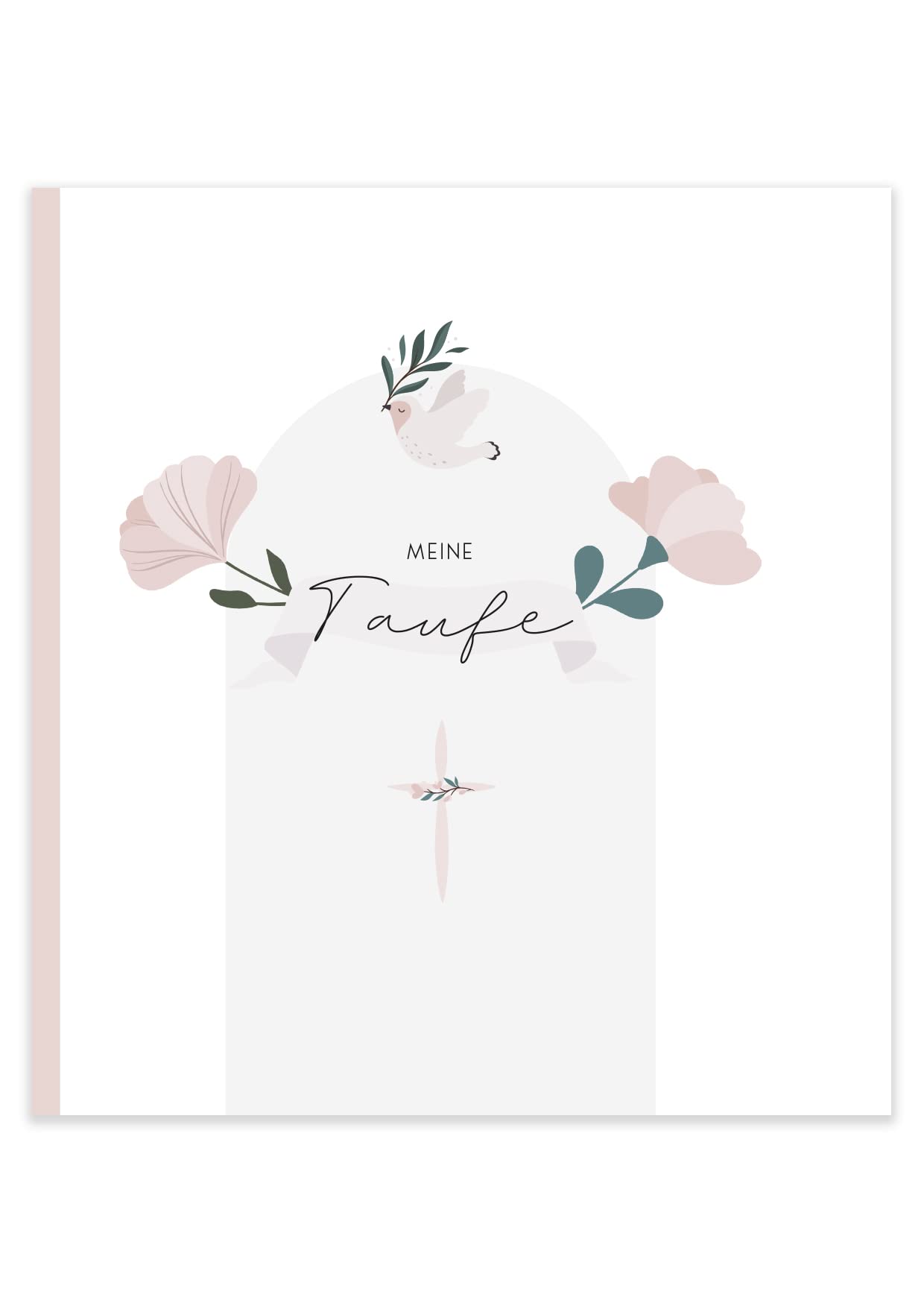 HIMMEL.HERZ.PAPIER® Guest Book Christening Girl, Christening Book Girl, Photo Album Christening Album