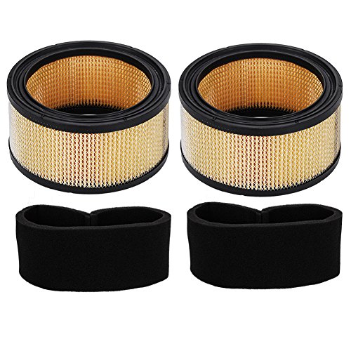HIFROM 45 883 02-S1 Engine Air Filter with Pre-Cleaner Kit Replacement for K341, M10 - M16, KT Dome Style, CV17 - CV25 (Pack of 1)
