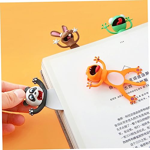 Marque pages animaux originaux en PVC pour étudiants | Pack de 2 Uonlytech