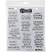 Ranger Dyan Reaveley's Dylusions Cling Stamp Collections, 8.5-Inch by 7-Inch, Don't Hold Back