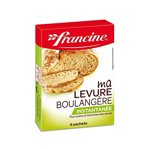 Francine Ma Levadura - Panadería instantánea (6 bolsitas de 30 g)