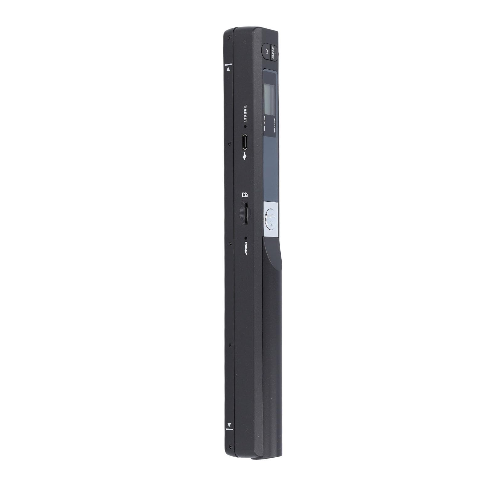 Yctze Przenośny Ręczny Skaner Dokumentów 900 DPI, Skaner Fotograficzny A4 z kartą SD 32 GB, Obsługa Skanera USB 2.0 w Formacie PDF i JPG (BLACK)