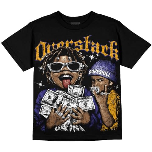 Image of DopeSkill Graphic Tee Streetwear Hypebeast Hip Hop Unisex Premium T-Shirt Sneaker Colour Matching Shirts Gift for Sneakerhead