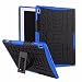 Produktbild JINXIUCASE Handyhülle Fall, Hyun Pattern Dual Layer Hybrid Rüstung Ständer 2 in 1 stoßfest Tasche für Lenovo Tab4 10.0 Zoll TB-X304F (Farbe : Blau)