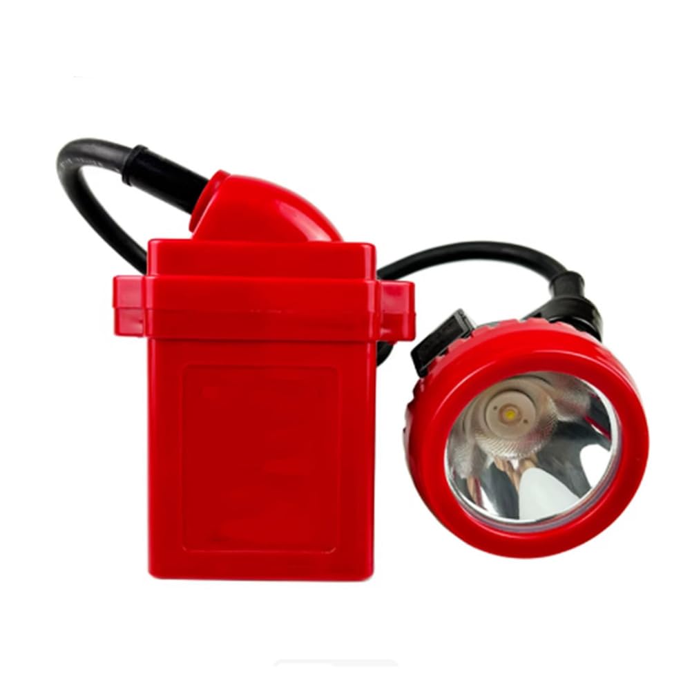 HYZHANHONG Super Bright LED Mining Headlamp,Rechargeable Waterproof Hard Hat Cap Light, Explosion-Proof Underground Miner Lamp for Tunnel, Coal Mine, Construction Work