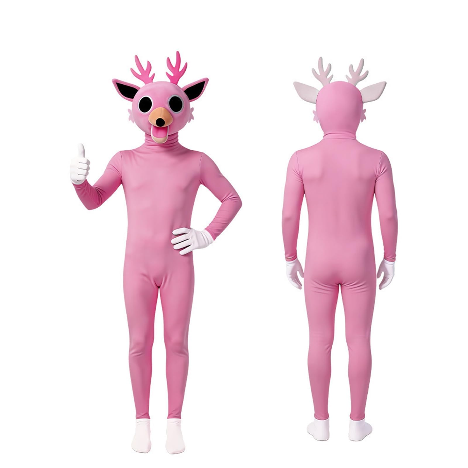 99 Nights in the Forest Deer Costume for Adult 99 Nights in the Forest Game Character Boysuit Cosplay Onesie Monster Outfit Halloween Party Dress Outfit