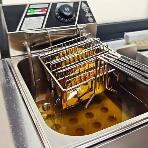 Cesta curvada para freír AJTUTUS, el accesorio ideal para tus cenas y aperitivos 7