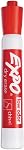 EXPO Dry Erase Markers, Low Odour Ink, Red, Chisel Tip, 12 Count
