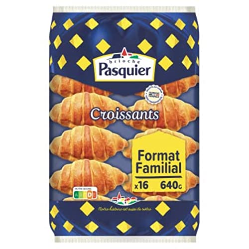 Pasquier Croissants au levain – Lote de 2 paquetes de 320 g