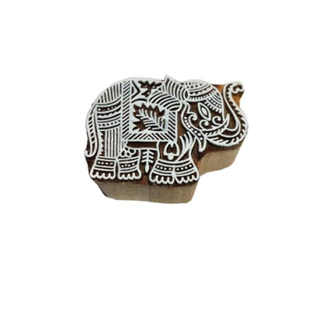 F. K. Handicraft Wooden Printing Hand Block for Saree Border/Stamp/Making Pottery/Crafts Textile Printing (Brown, Standard, 2 x 2 x 2) (B07V6BTNQZ) Amazon Price History, Amazon Price Tracker