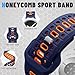 IMIVIO Silicone Sport Bands Compatible with Galaxy Watch 8 Band 40mm 44mm,Galaxy Watch 8 Classic Band 46mm, Soft Breathable Honeycomb No Gap Replacement Straps for Samsung Watch 8 Bands Men Women,Blue Orange