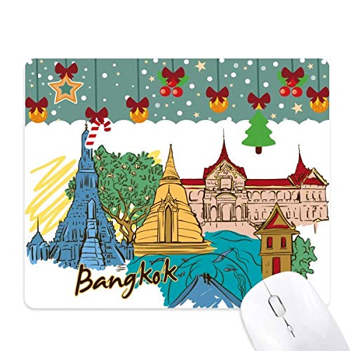 Alfombrilla de ratón para juegos con diseño de Bangkok y superficie de alta precisión