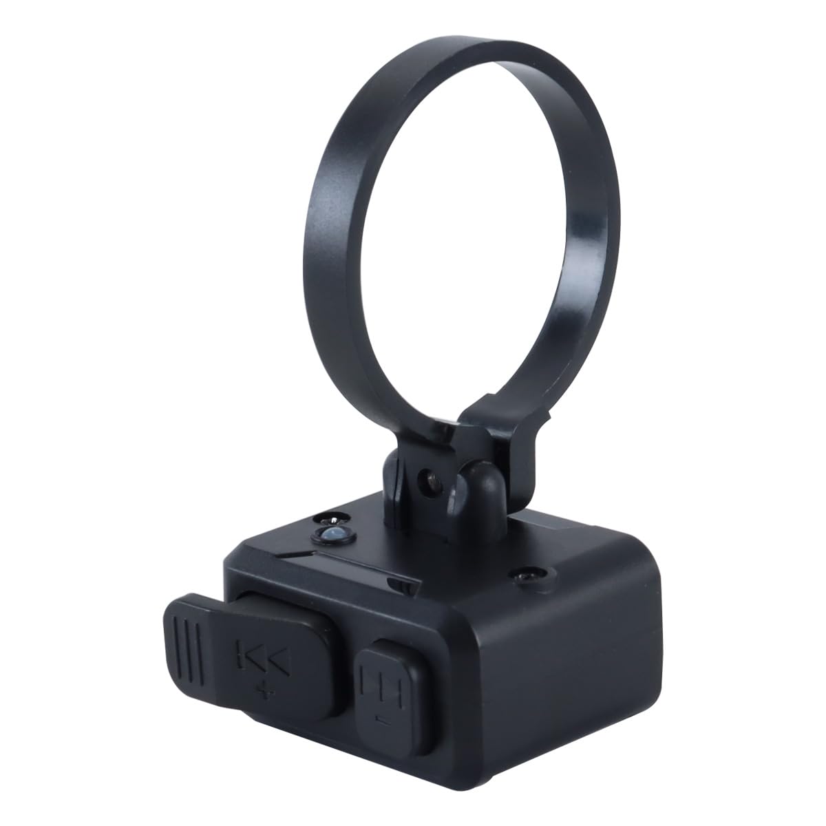 Pulsante multimediale Bluetooth wireless, telecomando impermeabile IPX6 per manubrio di motocicletta, portata 10 m, 140 mAh, antiscivolo, supporta l'assistente vocale Siri