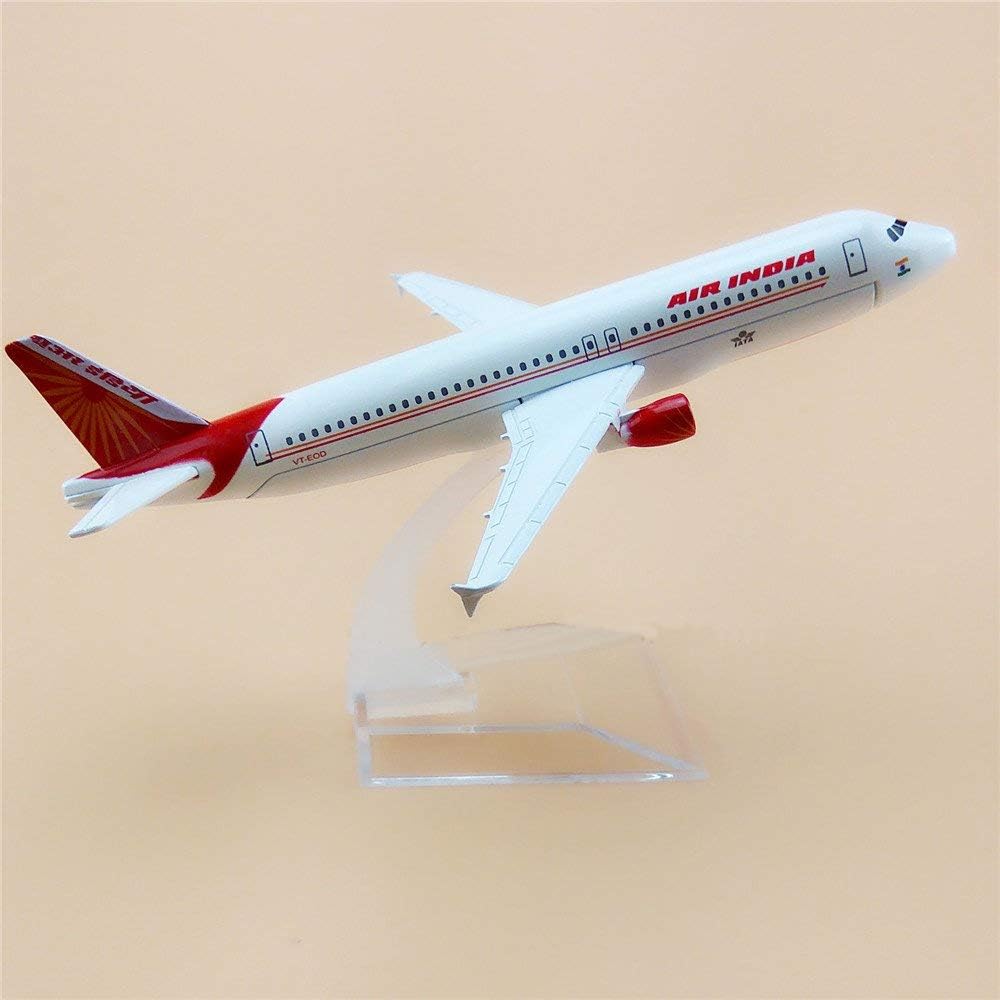 eS³kube Metal Diecast Aeroplane Scale Model, Size -16 cm -1pc - for Display ONLY (Air India),ALL,multicolor