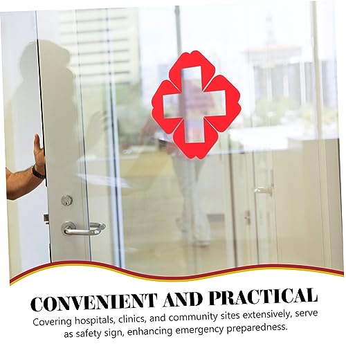 ABOOFAN Sinais Abas Adesivas Ambulância Decalques De Emergência Símbolos De Emergência Decoração Sin