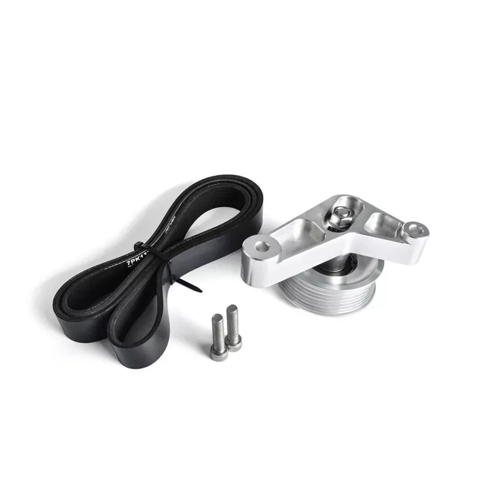 Tensor De Correa Kit De Polea Tensora De Aluminio Estilo EP3 Ajustable Para Serie K Para Civic Para Integra K24 Para Intercambio Con Cinturón Polea Tensora