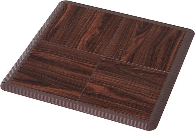 Miniatura 8 de Artan - Azulejos de pista de baile portátiles para ballet, grifo, jazz y baile irlandés, juego de 6 piezas, suelo entrelazado resistente para