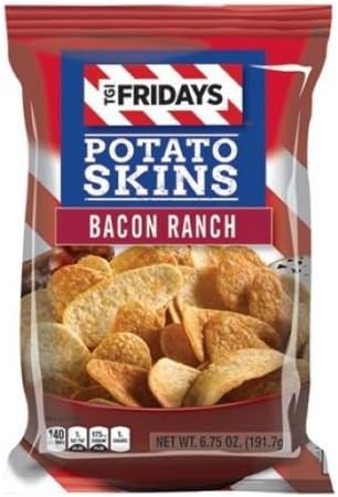 TGI Fridays Bacon Ranch Potato Skin, 6.75 Ounce -- 8 per case.