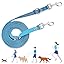 Longe Pour Chien 10 Mètres – Réglable Et Multifonction – Nylon Rouge