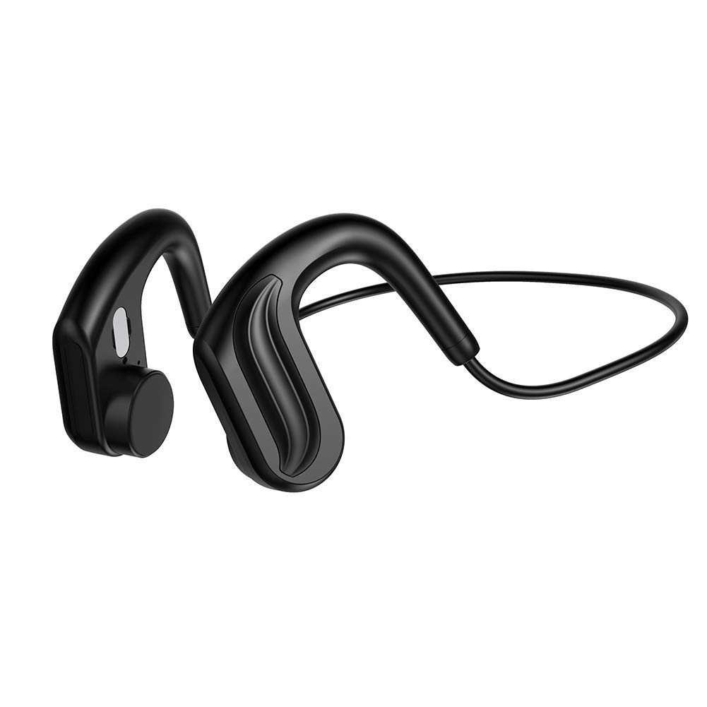 Słuchawki do pływania odtwarzacz MP3, technologia przewodzenia kości Bluetooth 5.0, wbudowane przechowywanie 32 GB, głębokie wodoodporne IP68, z ochroną przed kontaktem, bardzo odpowiednie do pływania i sportów wodnych
