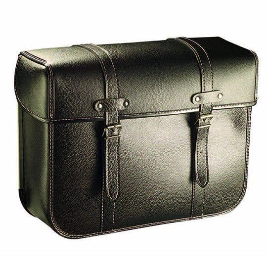 Sacoche cyclo dos metal r50 noir finition rigide WACOX