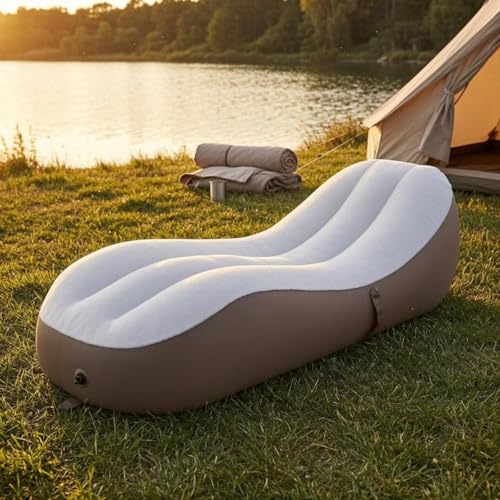 Canapé gonflable pliable gain de place pour couchage d'appoint - 5